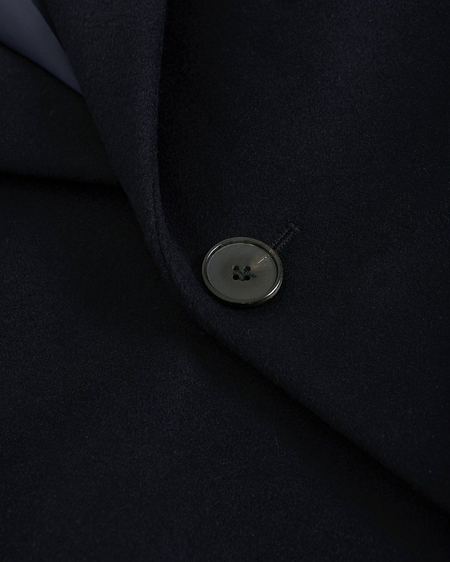 Herren | Jacken | BOSS BLACK | BOSS Nye Wool/Cashmere Coat Dark Blue