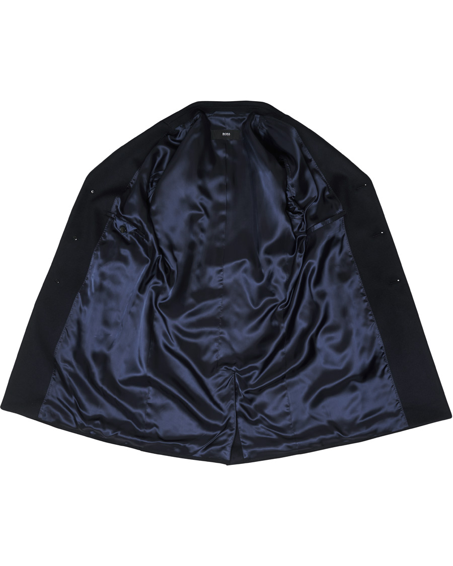 Herren | Jacken | BOSS BLACK | BOSS Nye Wool/Cashmere Coat Dark Blue
