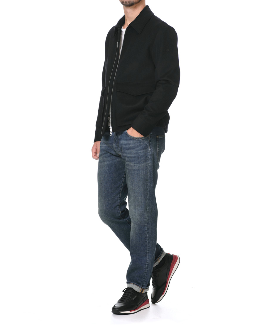 Herren | BOSS Porsche Capsule Element Sneaker Black | BOSS BLACK | BOSS Porsche Capsule Element Sneaker Black