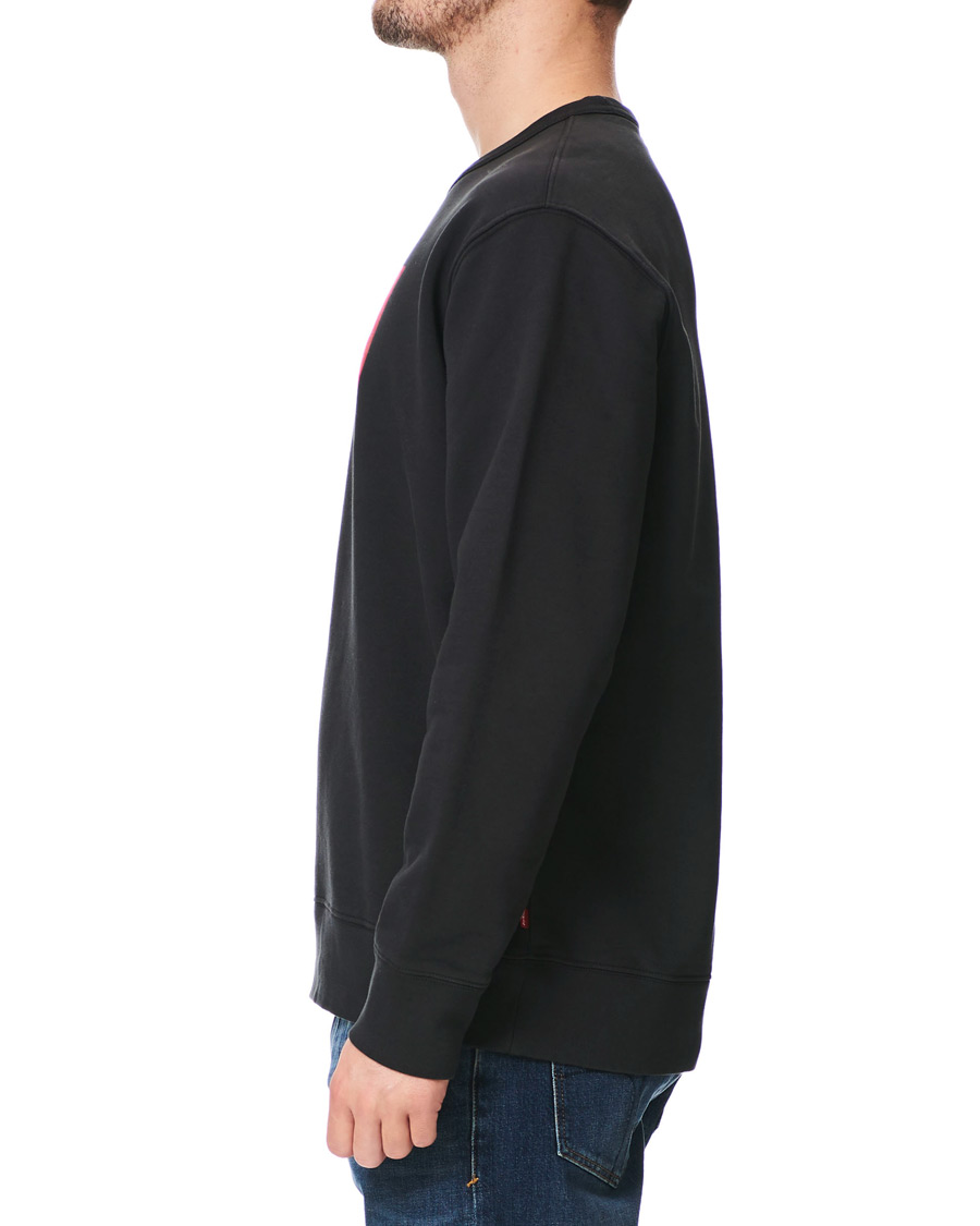 Herren | Pullover | Levi's | Batwing Crew Neck Sweatshirt Jet Black