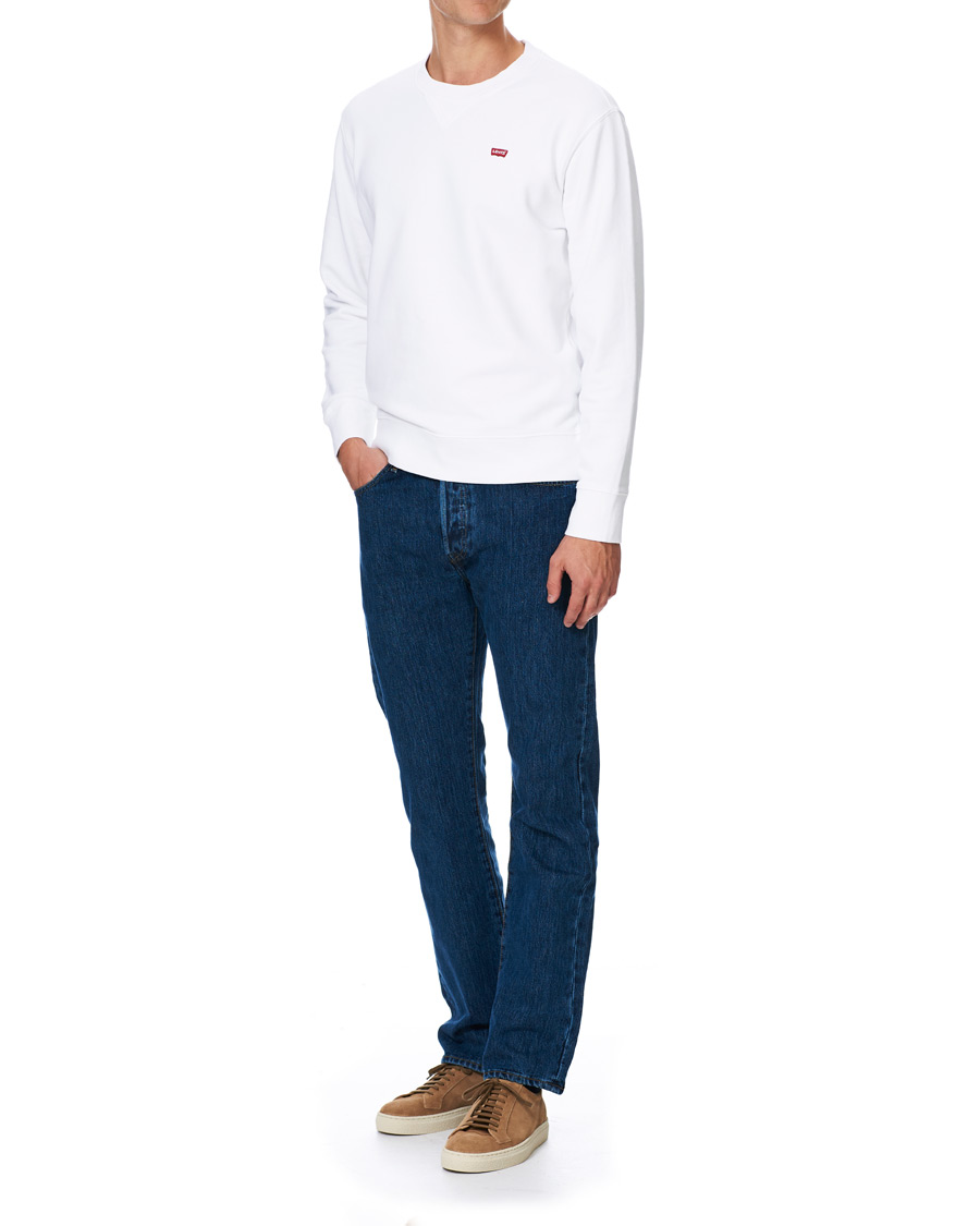Herren | Pullover | Levi's | Original Crew Neck Sweatshirt White