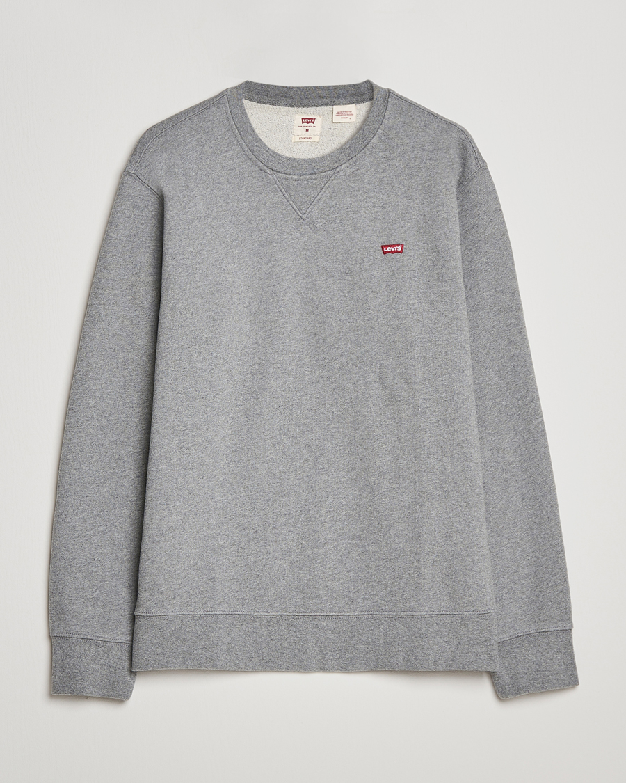 Herren | Pullover | Levi's | Original Crew Neck Sweatshirt Chisel Grey Heather