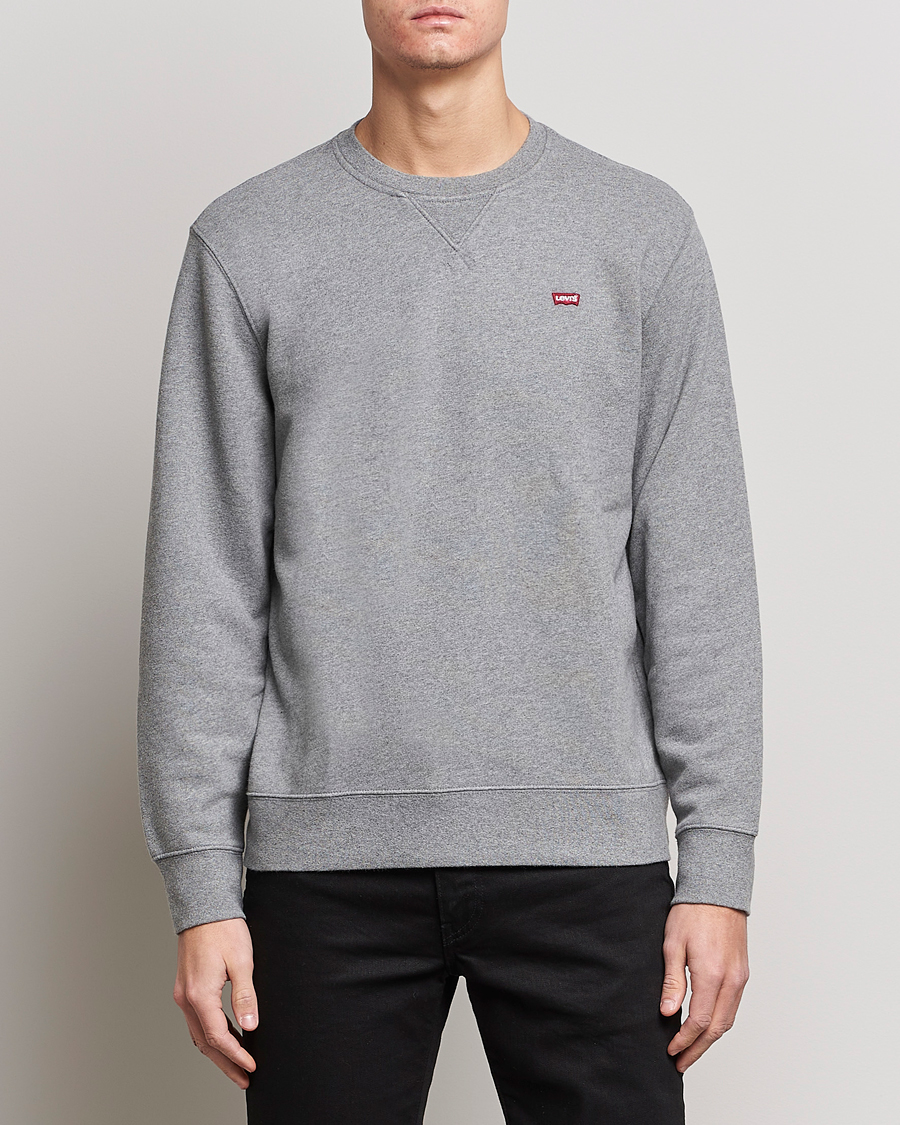 Herren |  | Levi's | Original Crew Neck Sweatshirt Chisel Grey Heather