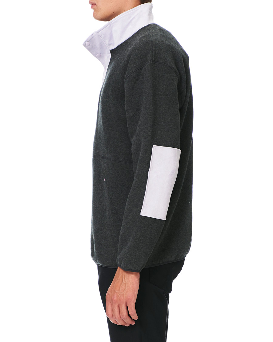 Herren | Pullover | Levi's Made & Crafted | Alpine Mock Fleece Stretch Limo