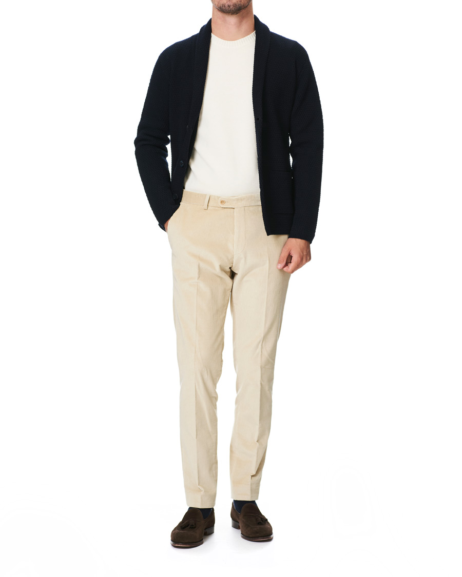 Herren | Hosen | Morris | Rodney Corduroy Trousers Off White
