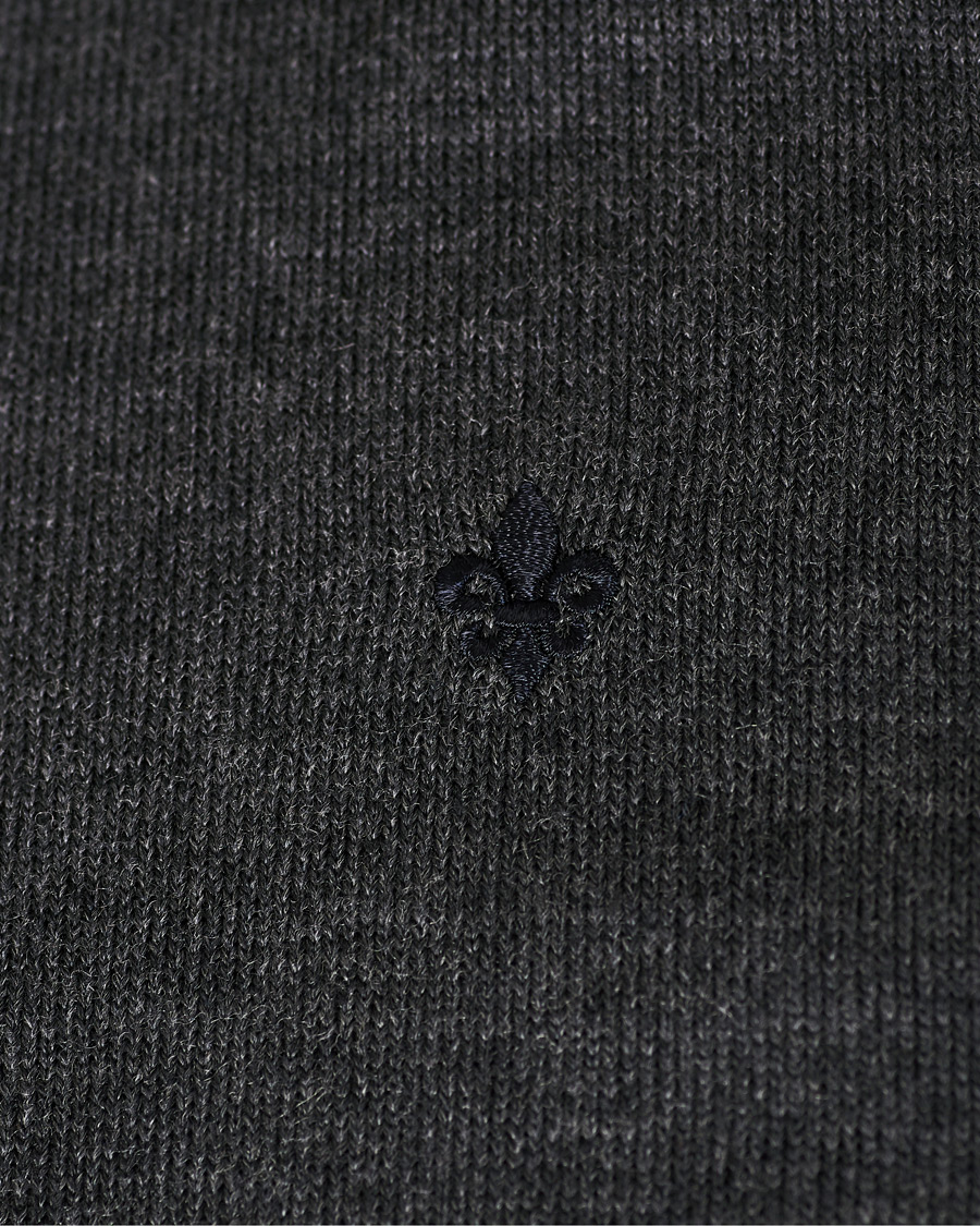 Herren | Pullover | Morris | Merino Full Zip Dark Grey