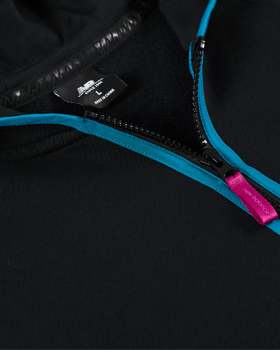 Herren | Pullover | New Balance | All Terrain Half Zip Hoodie Black