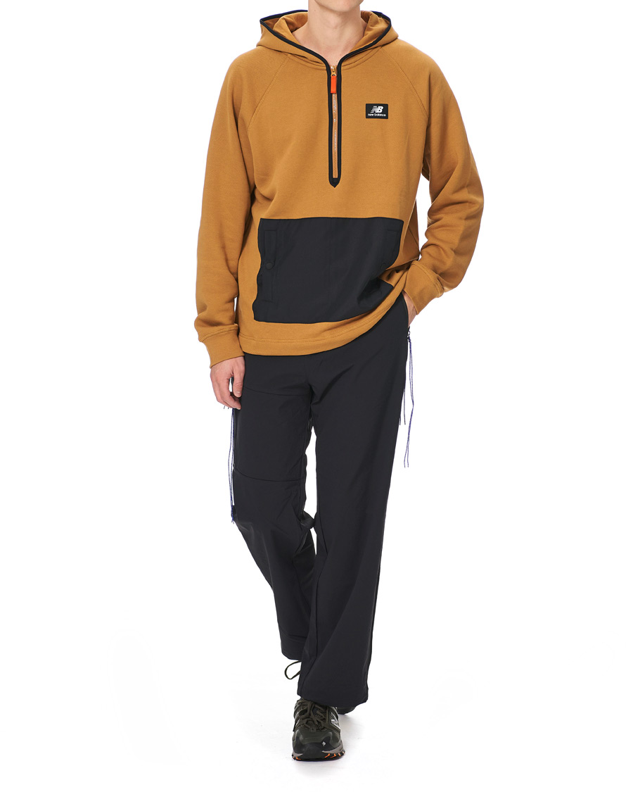 Herren | Pullover | New Balance | All Terrain Half Zip Hoodie Brown