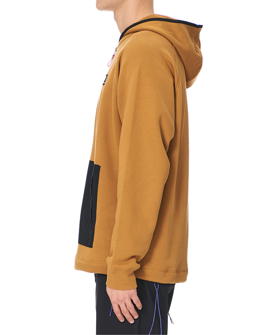 Herren | Pullover | New Balance | All Terrain Half Zip Hoodie Brown