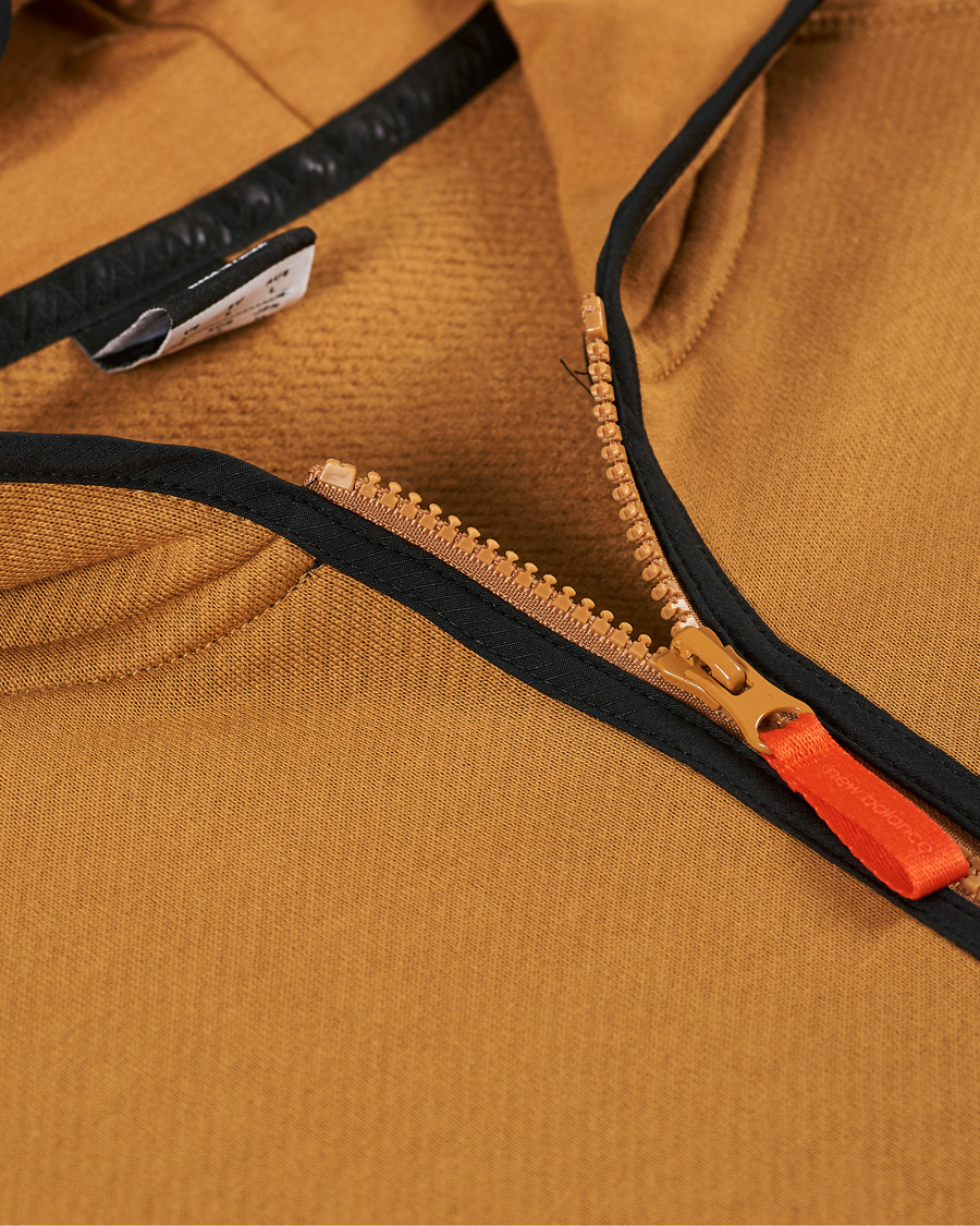 Herren | Pullover | New Balance | All Terrain Half Zip Hoodie Brown