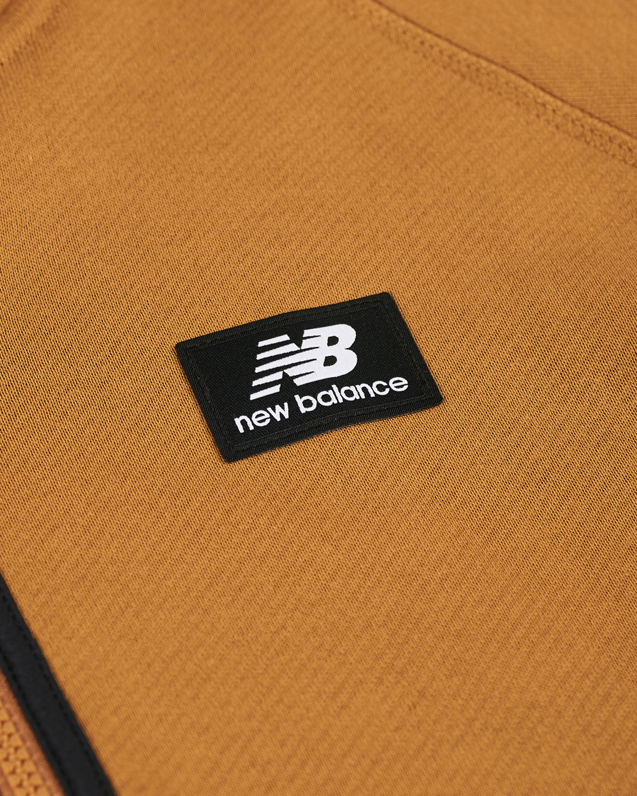 Herren | Pullover | New Balance | All Terrain Half Zip Hoodie Brown