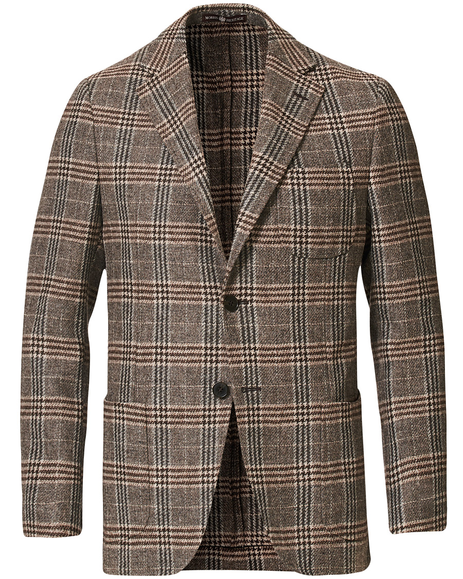 Herren | Sakkos | Morris Heritage | Mike Checked Blazer Brown/Beige