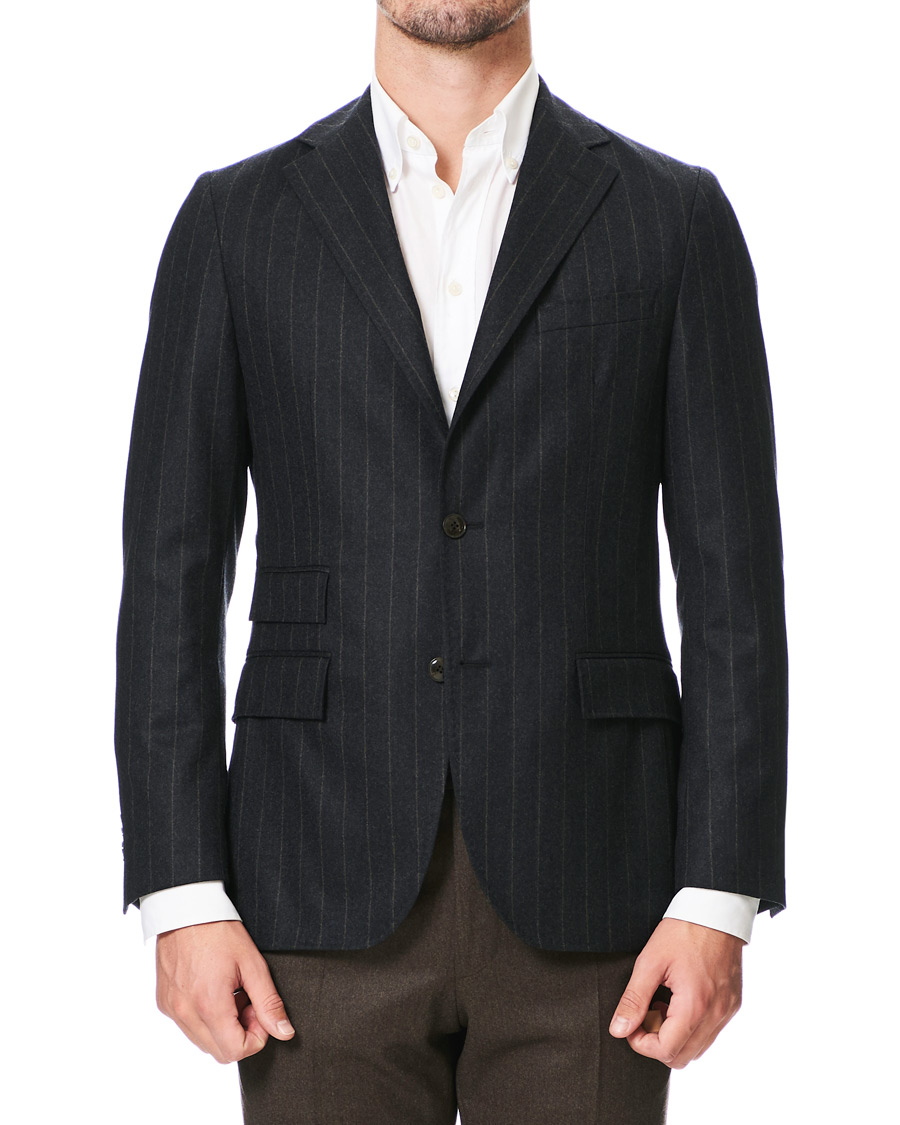 Herren | Sakkos | Morris Heritage | Frank Pinstripe Suit Jacket Grey
