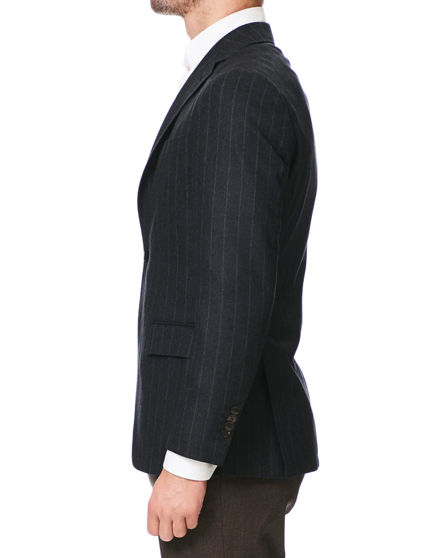 Herren | Sakkos | Morris Heritage | Frank Pinstripe Suit Jacket Grey