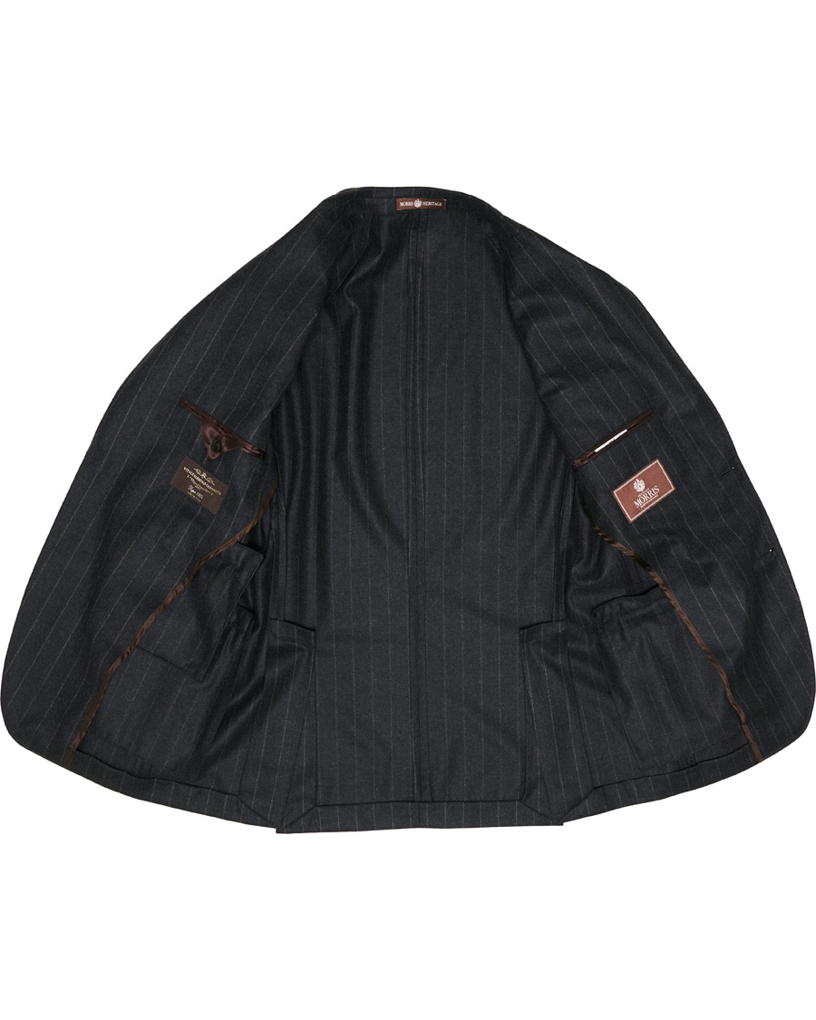 Herren | Sakkos | Morris Heritage | Frank Pinstripe Suit Jacket Grey