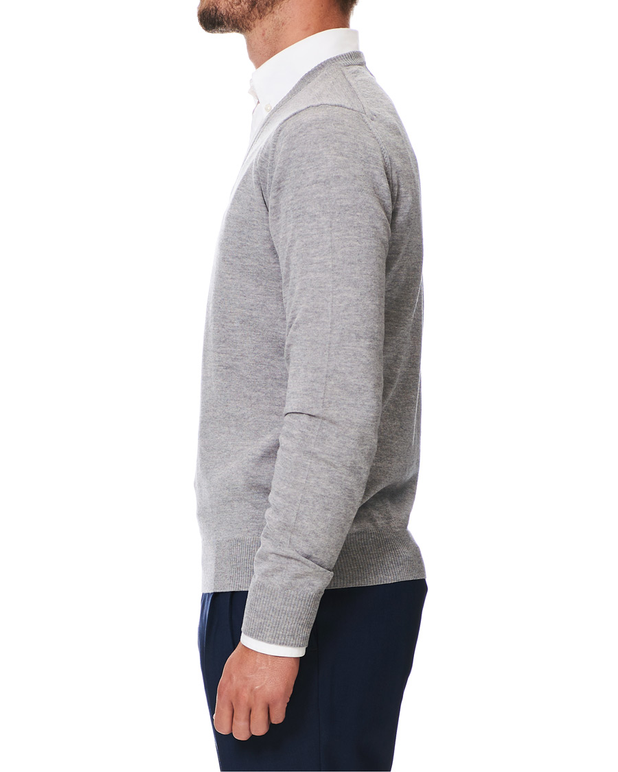 Herren | Pullover | Morris Heritage | Heritage V-Neck Grey