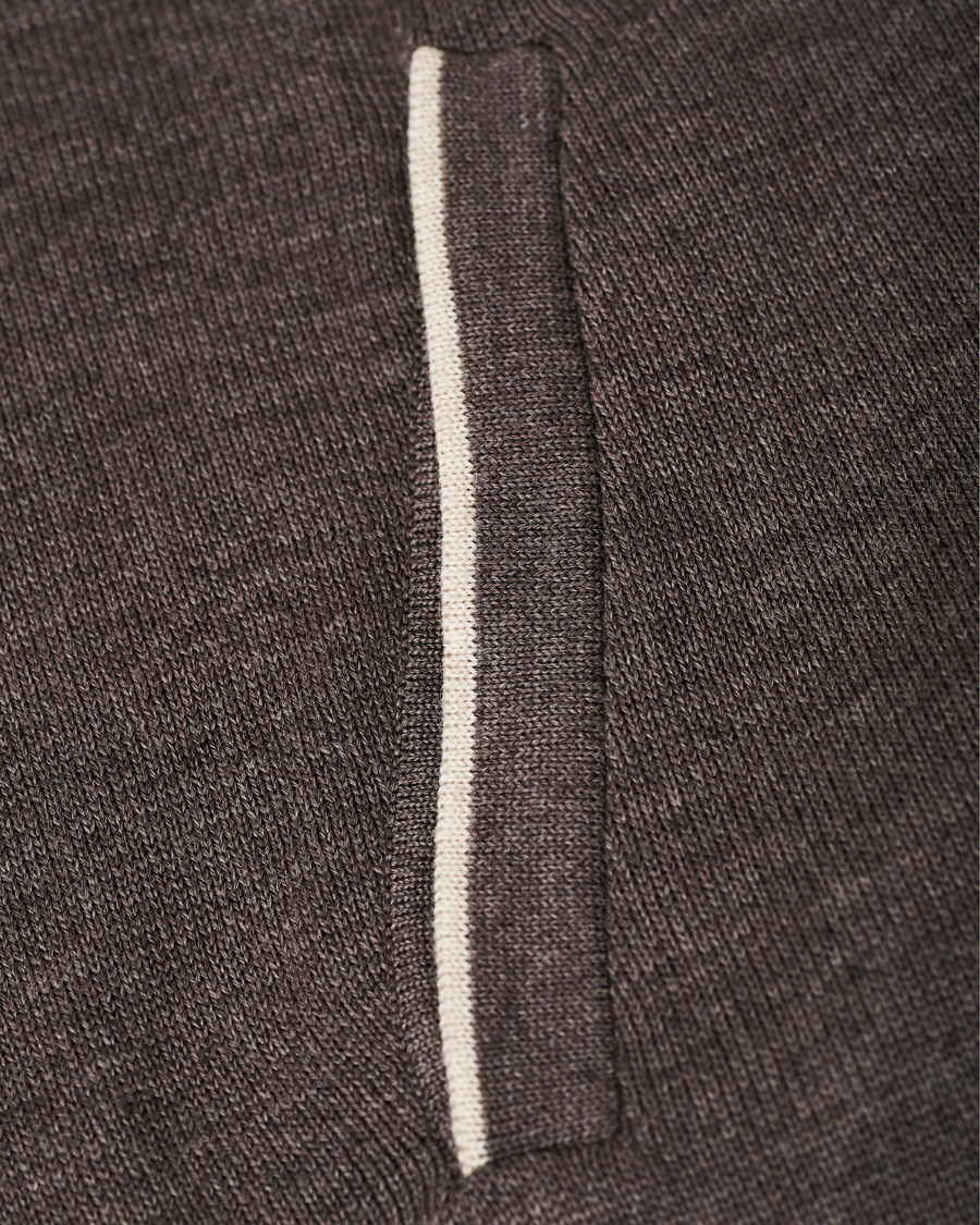 Herren | Pullover | Morris Heritage | Heritage 2 Way Zip Cardigan Brown