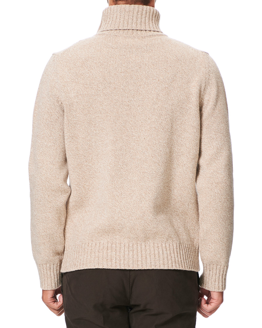 Herren | Pullover | Morris Heritage | Heritage Heavy Rollneck Beige