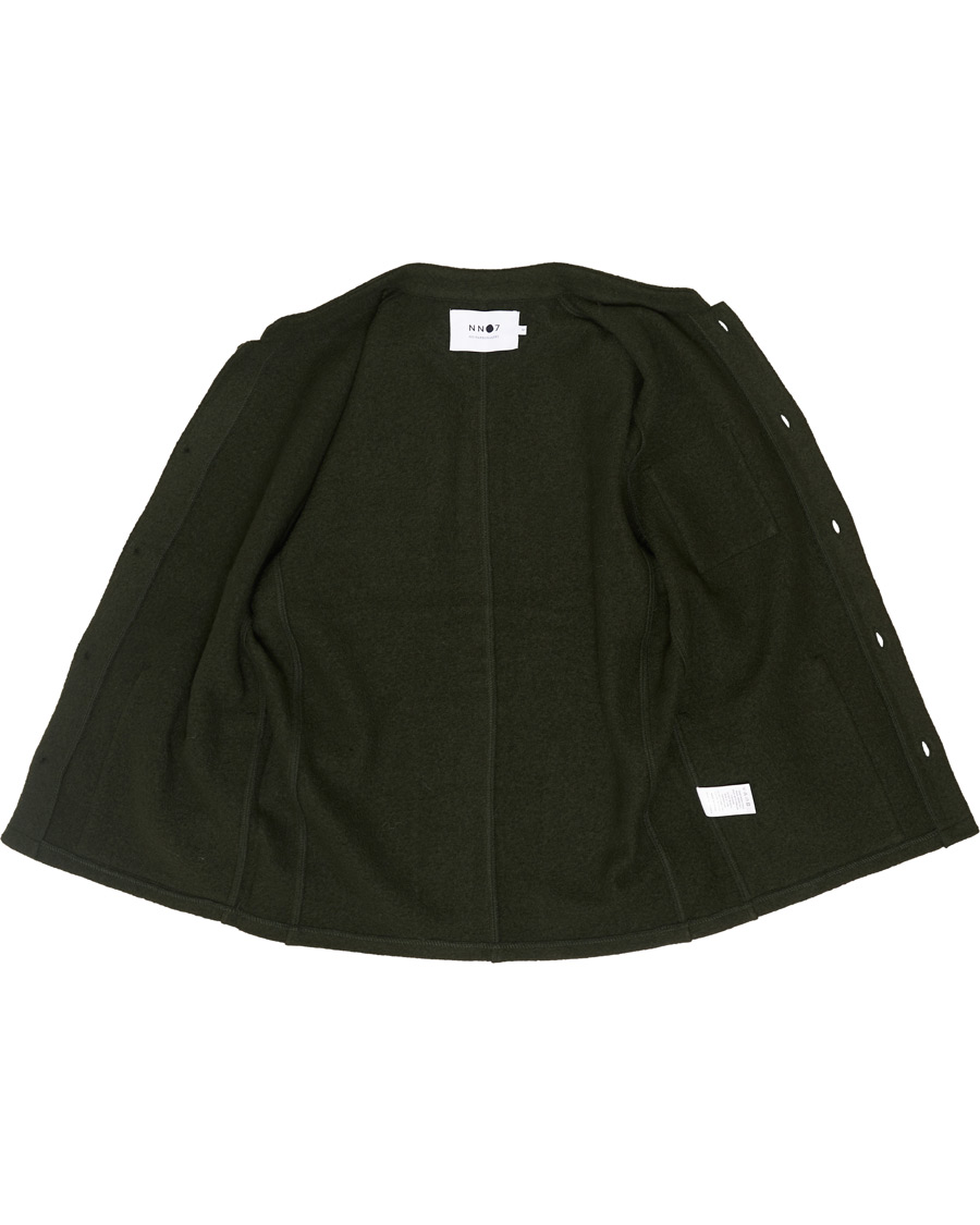Herren | Sakkos | NN07 | Oswald Wool Blazer Army Green