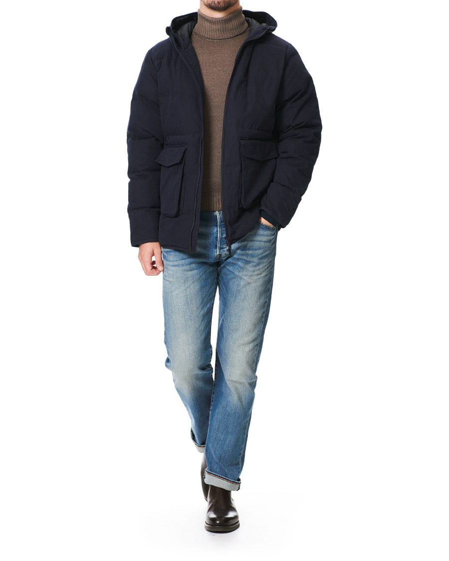 Herren | Jacken | NN07 | Mason Prima Loft Hooded Jacket Navy