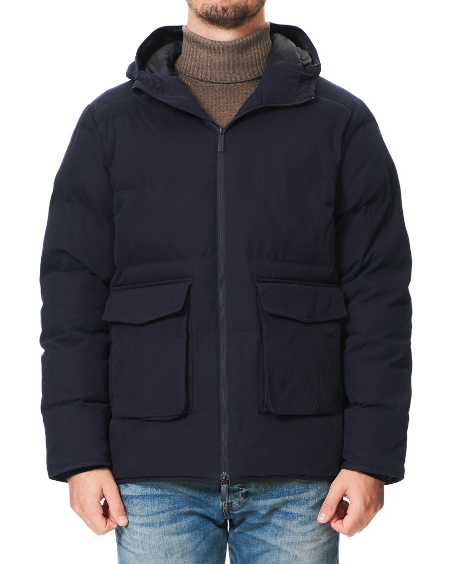 Herren | Jacken | NN07 | Mason Prima Loft Hooded Jacket Navy