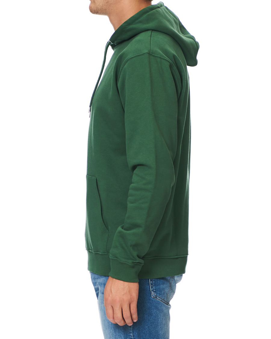 Herren | Pullover | NN07 | Barrow Printed Hoodie Bottle Green
