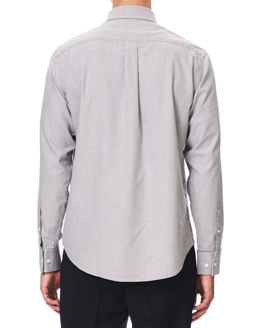 Herren | Hemden | NN07 | Levon Light Flannel Shirt Grey