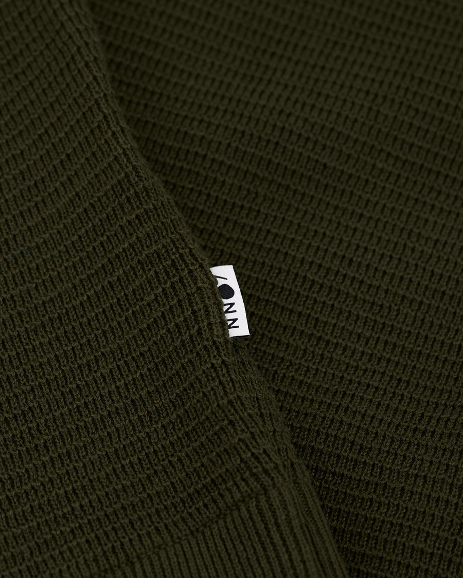 Herren | Pullover | NN07 | Julian Structure Pullover Army Green