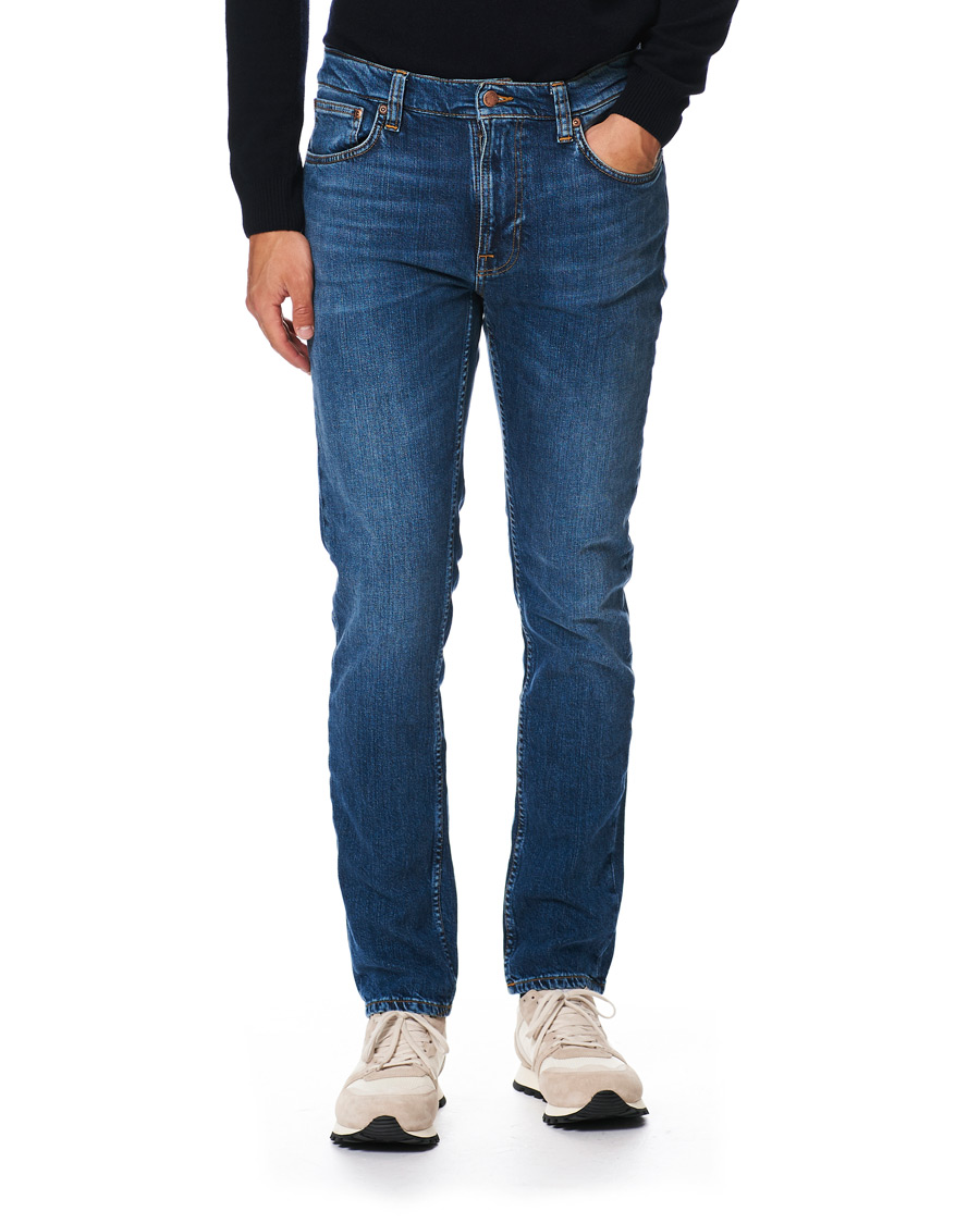 Herren | Jeans | Nudie Jeans | Lean Dean Blue Vibes