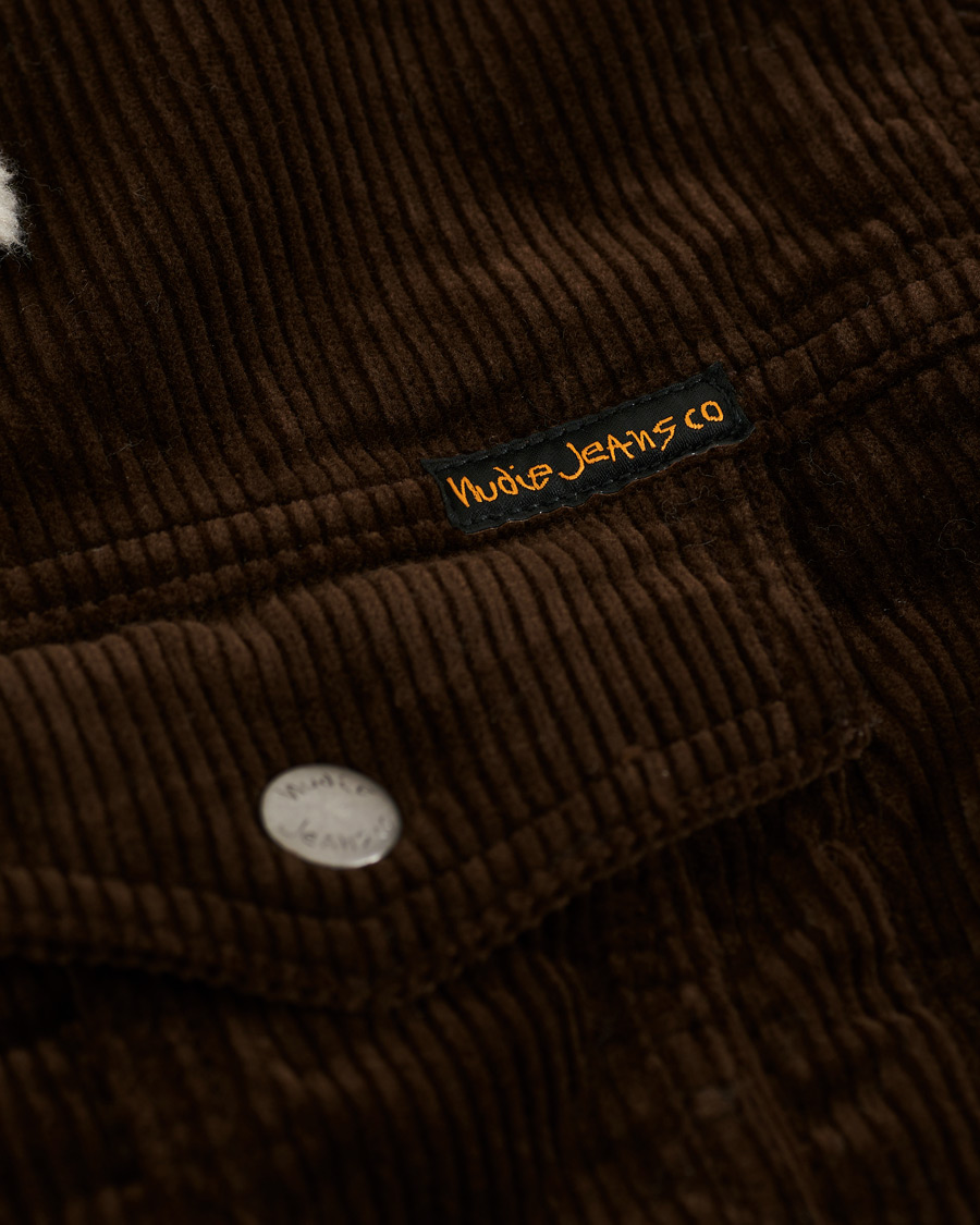 Herren | Jacken | Nudie Jeans | Bonny Corduroy Pile Jacket Brown