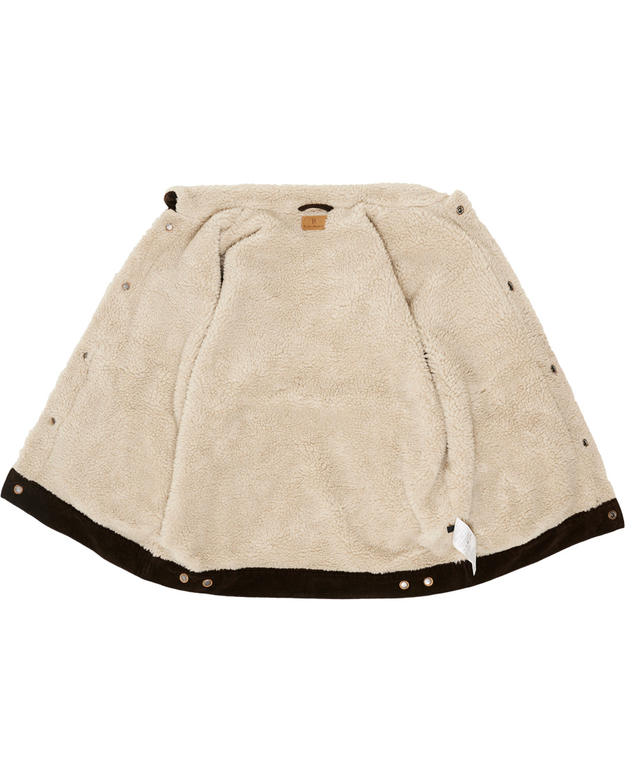 Herren | Jacken | Nudie Jeans | Bonny Corduroy Pile Jacket Brown