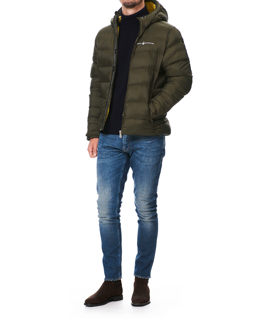 Herren | Jacken | Sail Racing | Gravity Down Hooded Jacket Forest Green