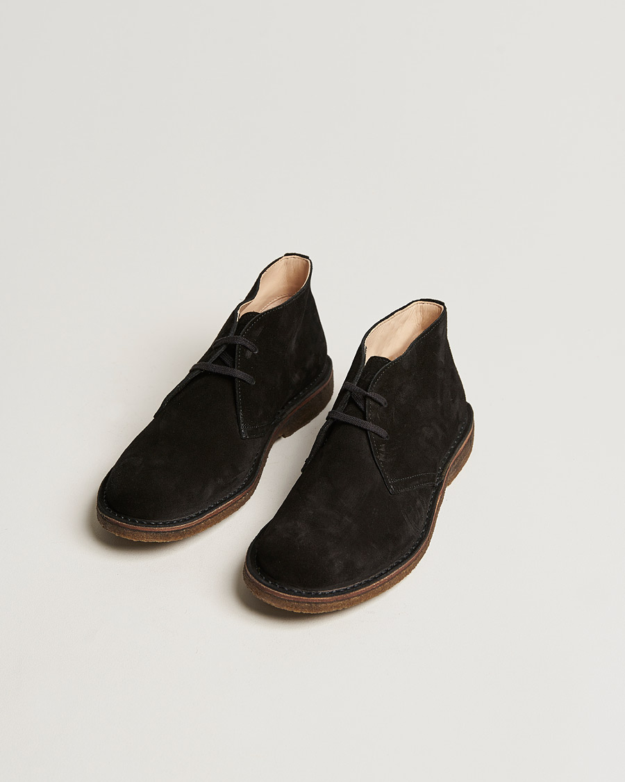 Herren | Chukka-Boots | Astorflex | Greenflex Desert Boot Black Suede