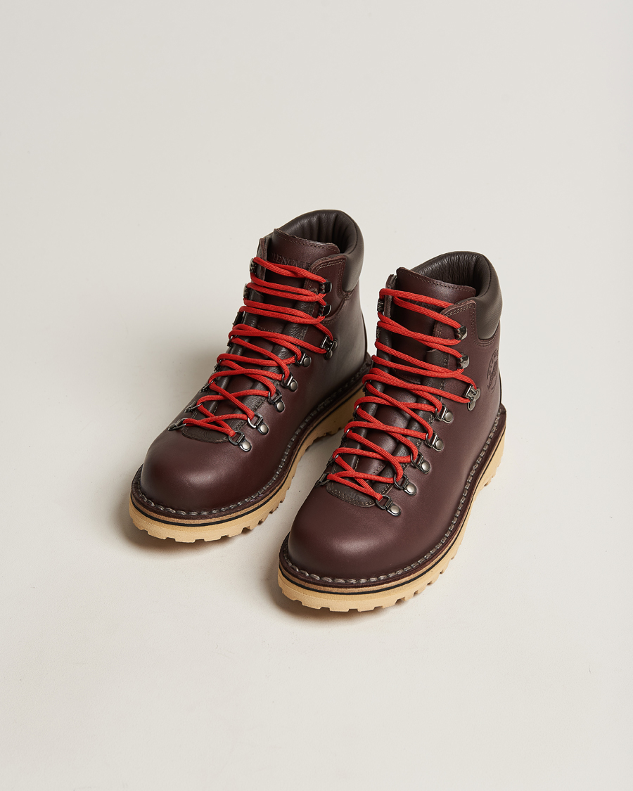 Herren | Handgefertigte Schuhe | Diemme | Roccia Vet Original Boot Mogano Dark Brown Calf