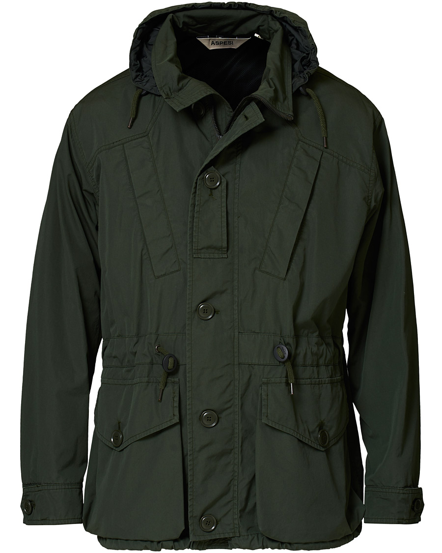 Herren | Jacken | Aspesi | Utility Parka Dark Green