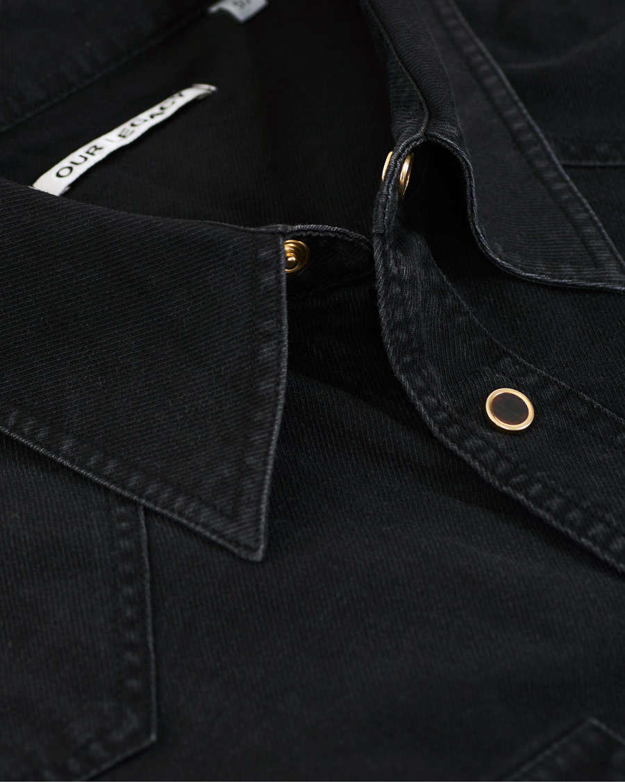 Herren | Hemden | Our Legacy | Denim Western Shirt Black