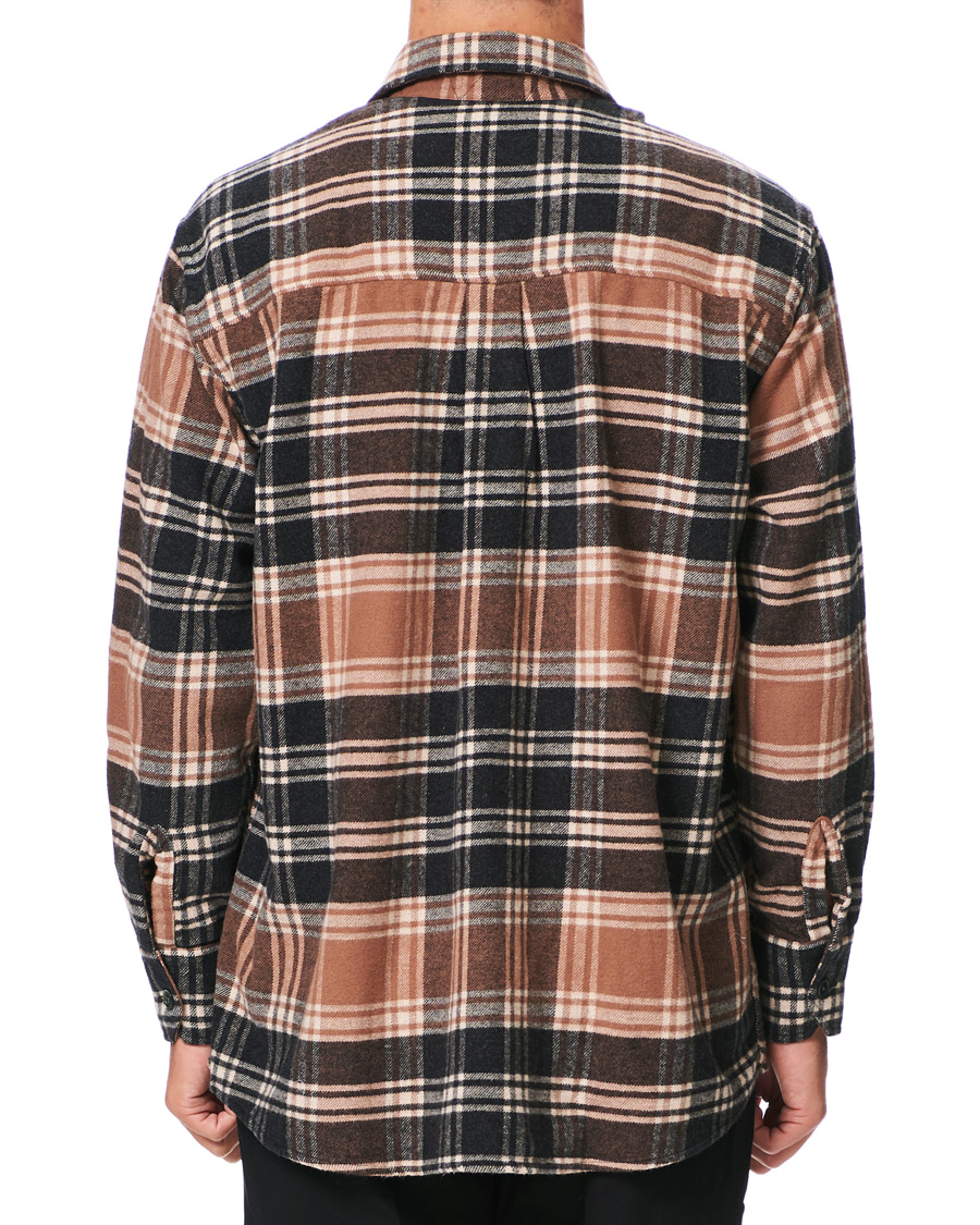 Herren | Hemden | Our Legacy | Above Plaid Flannel Shirt Brown/Blue
