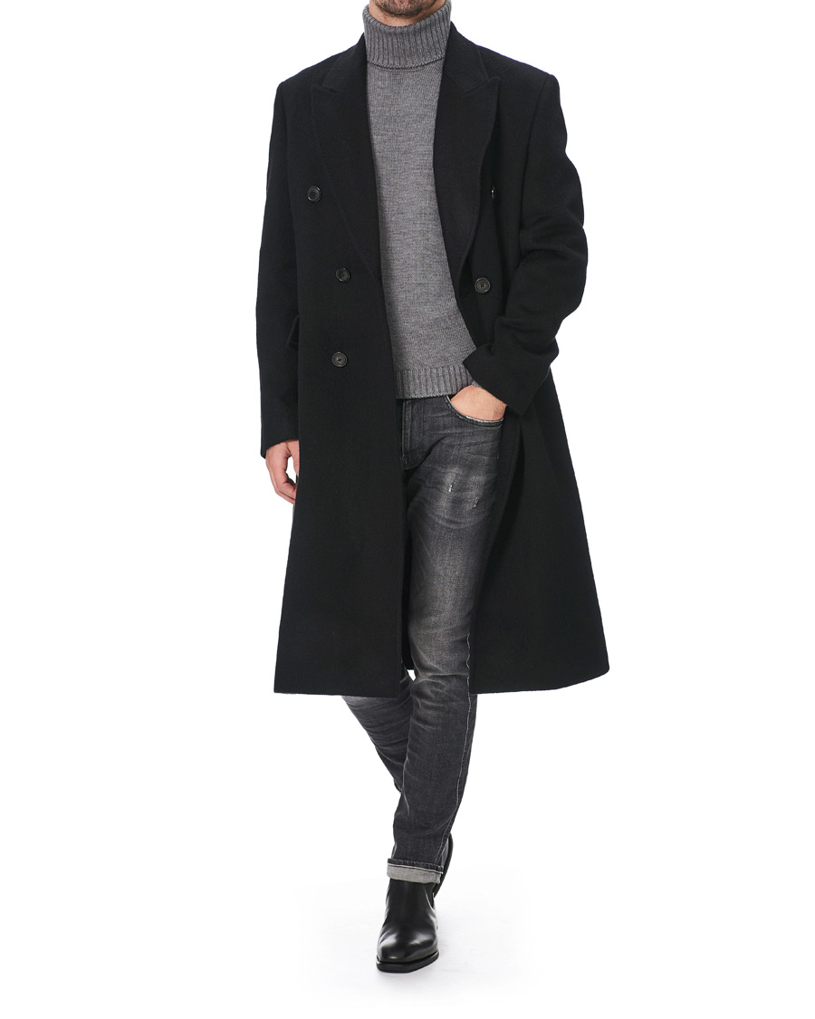 Our Legacy Whale Double Breasted Wool Coat Black bei Care of Carl
