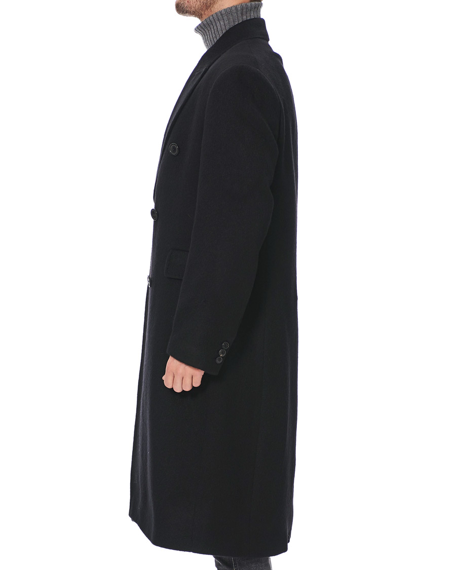 Herren | Jacken | Our Legacy | Whale Double Breasted Wool Coat Black