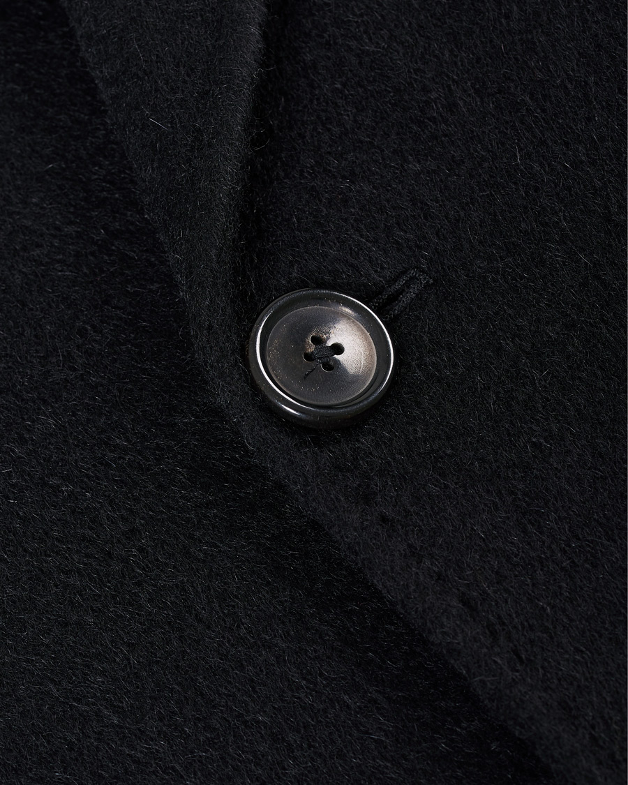 Herren | Jacken | Our Legacy | Whale Double Breasted Wool Coat Black