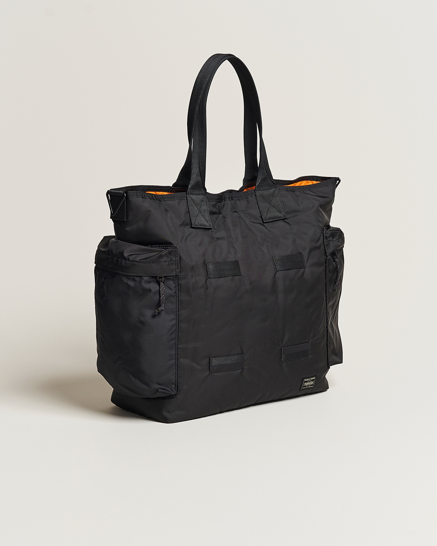 Herren | Porter-Yoshida & Co. Force 2Way Tote Bag Black | Porter-Yoshida & Co. | Force 2Way Tote Bag Black