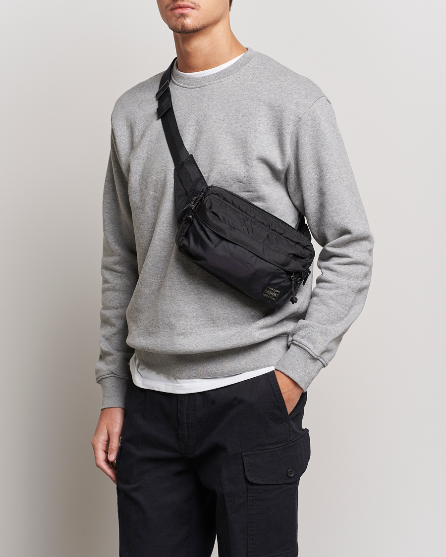 Herren | Japanese Department | Porter-Yoshida & Co. | Force Waist Bag Black