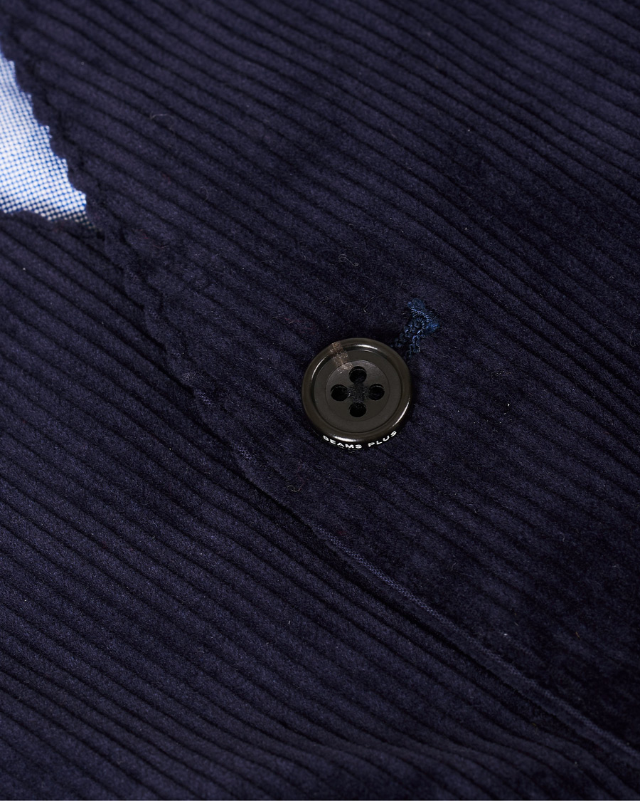 Herren | Jacken | BEAMS PLUS | Corduroy Vest Dark Blue