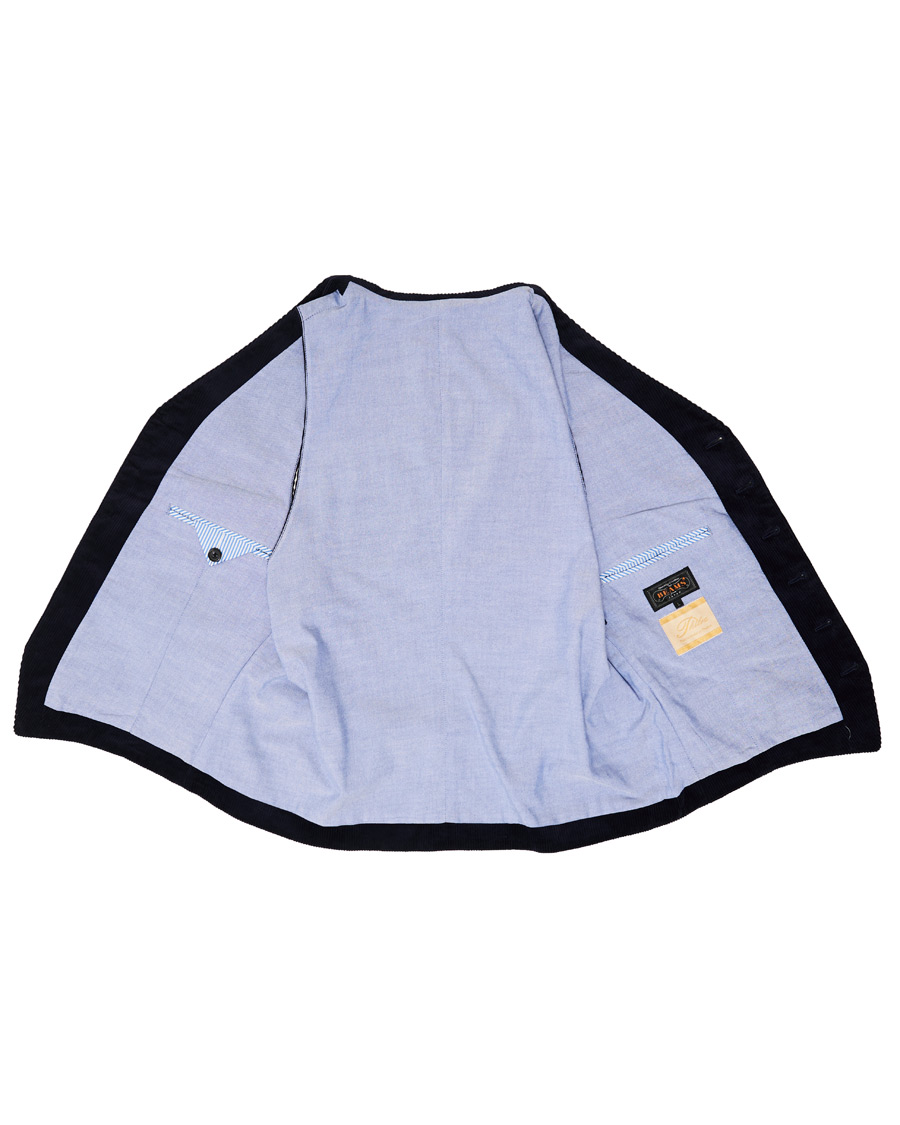 Herren | Jacken | BEAMS PLUS | Corduroy Vest Dark Blue