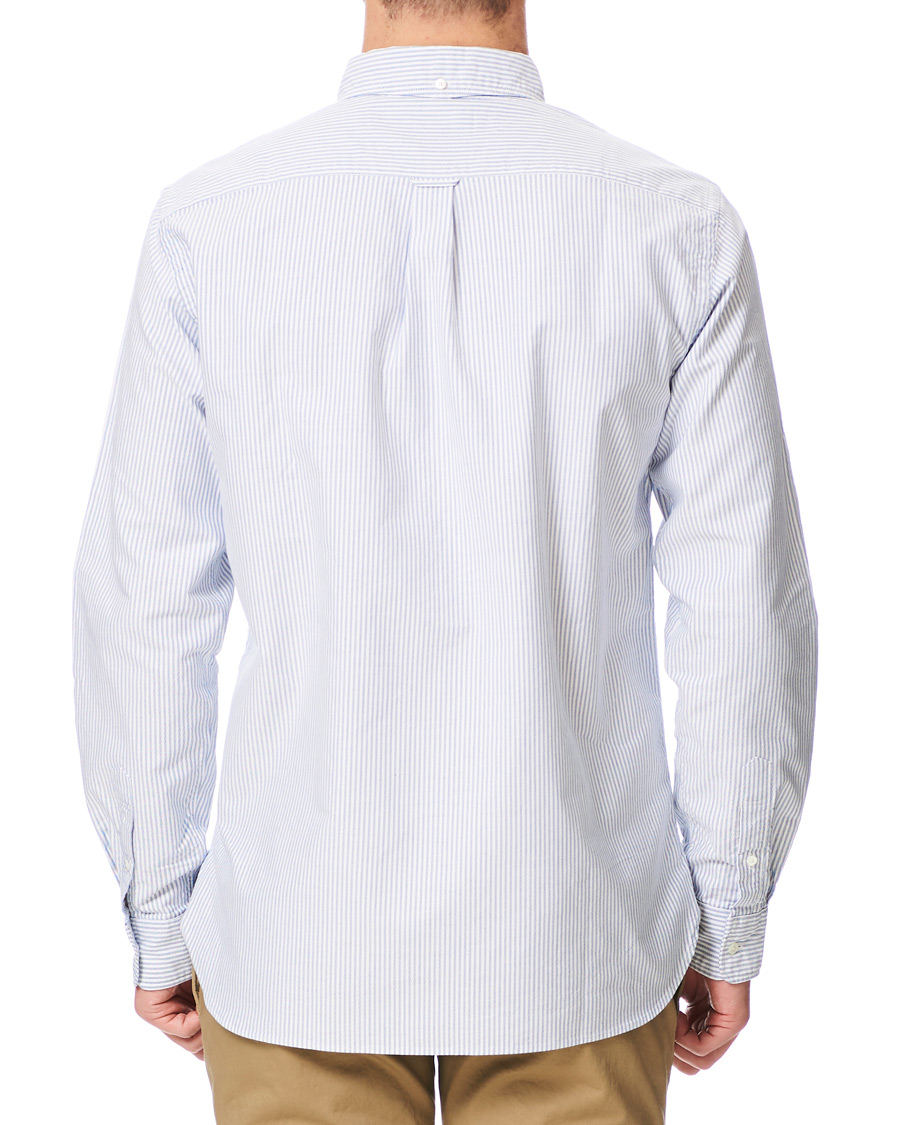 Herren | Hemden | BEAMS PLUS | Oxford Button Down Shirt Blue Stripe