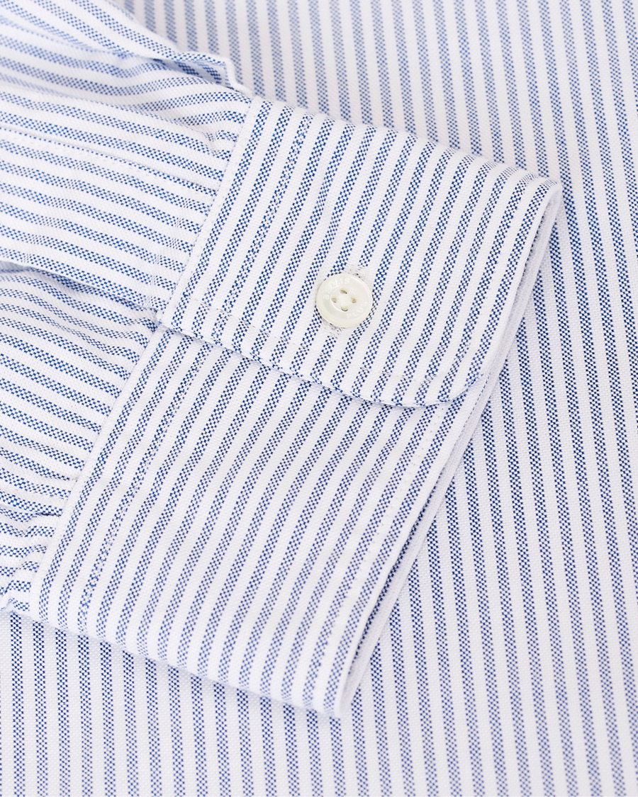 Herren | Hemden | BEAMS PLUS | Oxford Button Down Shirt Blue Stripe