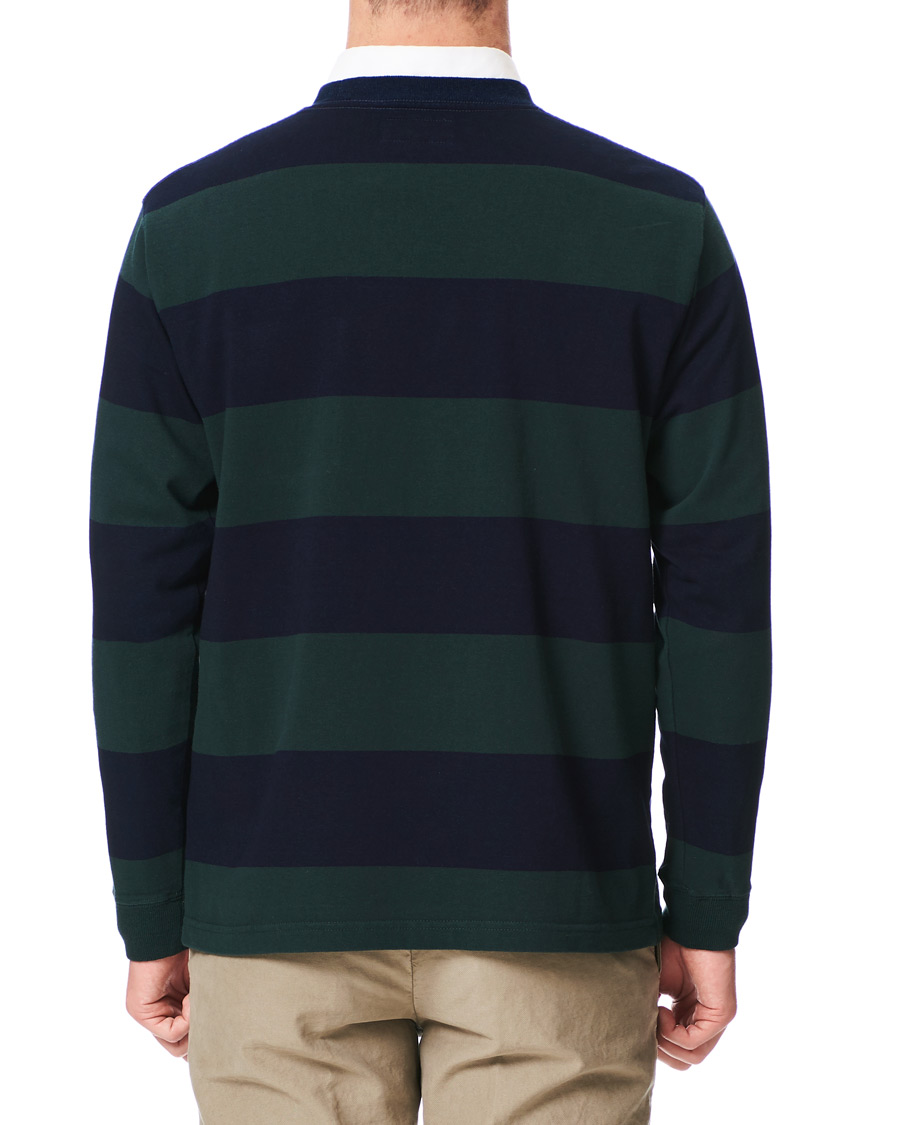 Herren | Pullover | BEAMS PLUS | Pocket Gym Sweatshirt Navy/Green
