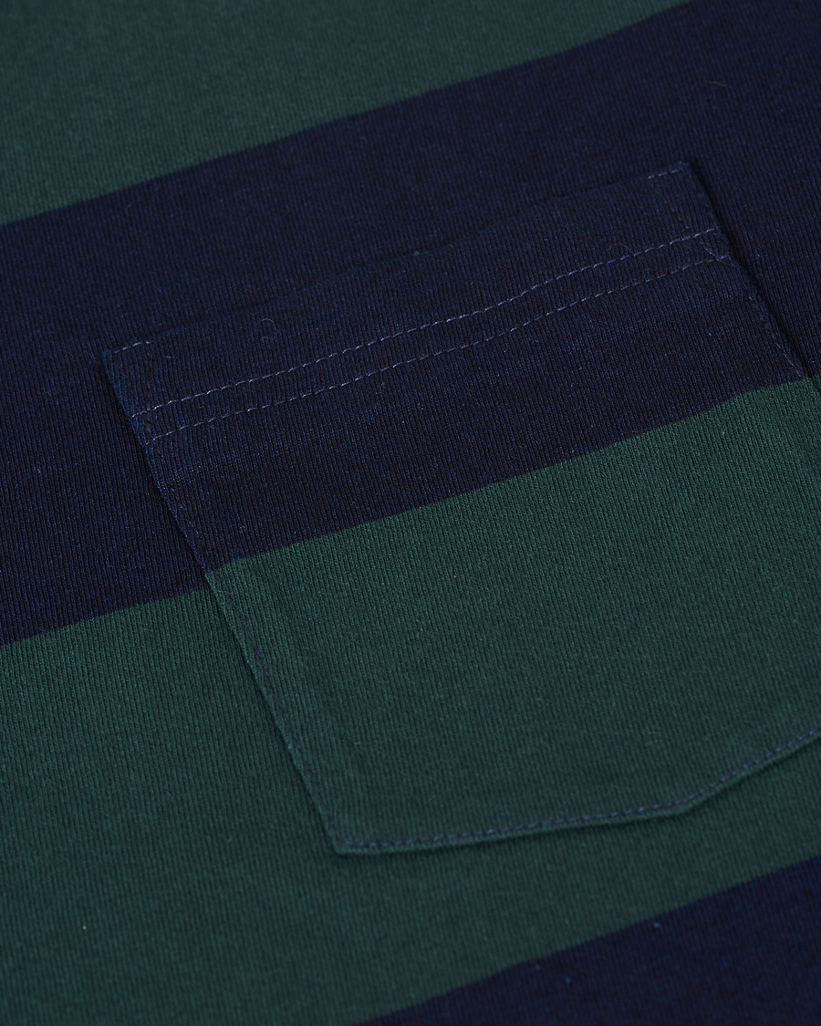 Herren | Pullover | BEAMS PLUS | Pocket Gym Sweatshirt Navy/Green