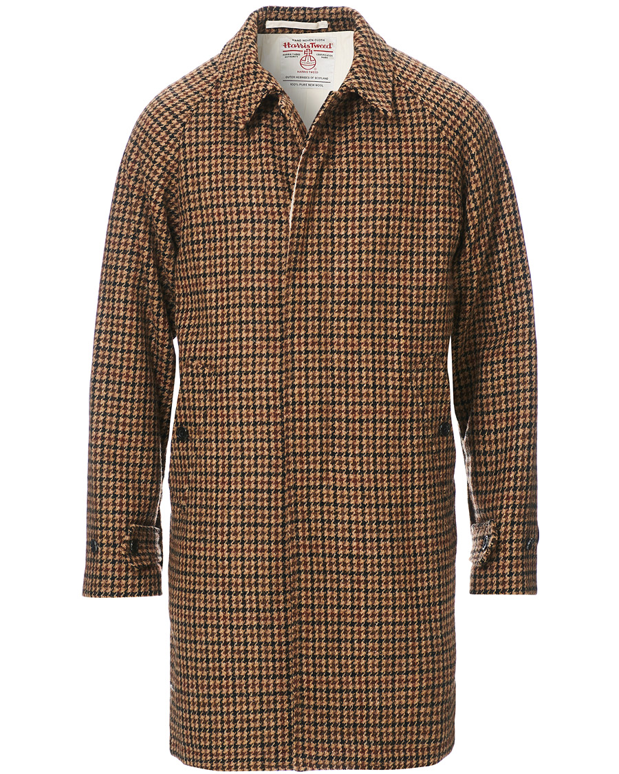 Herren | Jacken | BEAMS PLUS | Harris Tweed Balmacaan Coat Gun Club Check