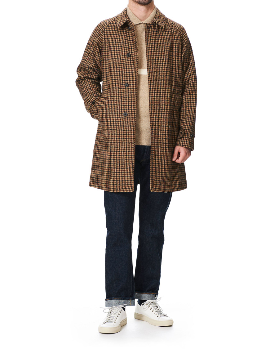 Herren | Jacken | BEAMS PLUS | Harris Tweed Balmacaan Coat Gun Club Check